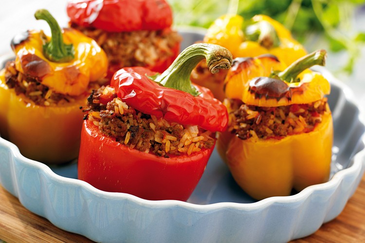 Speca të mbushur - Albanian stuffed peppers