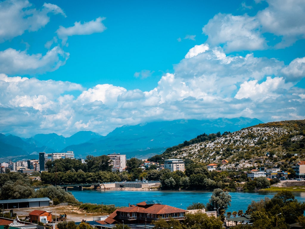 Shkoder - mellan floderna Drin, Buna och Kir